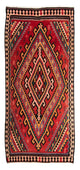 Kelim Teppich - Old 307 x 188 cm - mehrfarbig