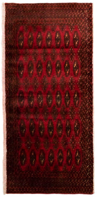 Turkaman Teppich 130 x 60 cm - rot