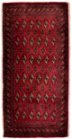Turkaman Teppich 130x60cm - Orientteppich