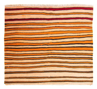 Kelim Teppich - Old 130 x 145 cm - mehrfarbig