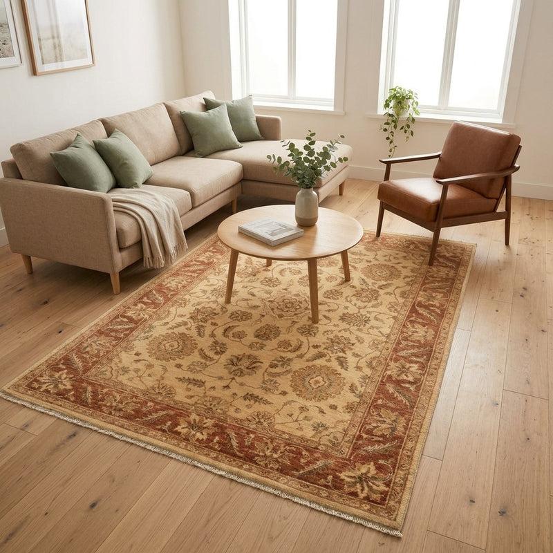 Ziegler Teppich 240x179cm - Orientteppich