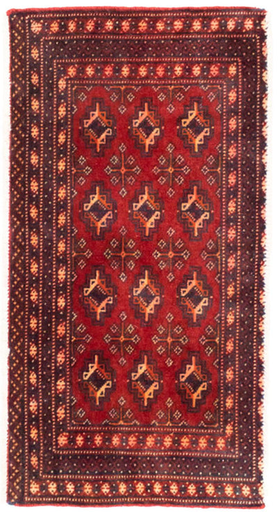 Turkaman Teppich 50x100cm - Orientteppich