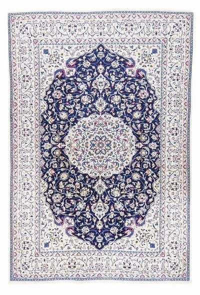 Nain - 9La Teppich 207x302cm - Perserteppich - dunkelblau
