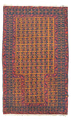 Belutsch Teppich 75x131cm - Orientteppich - Rechteckig / Braun / 75 x 131 cm Rechteckig
