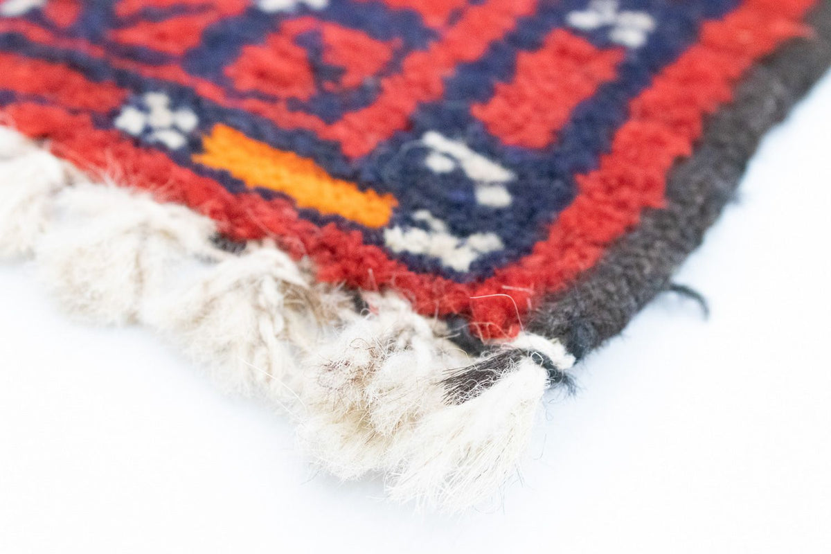 Belutsch Teppich 138 x 79 cm - orange