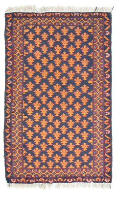 Belutsch Teppich 133 x 80 cm - blau