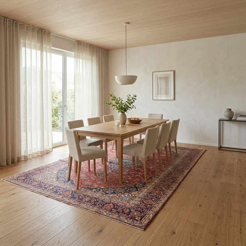 Keshan Teppich 410x274cm - Perserteppich
