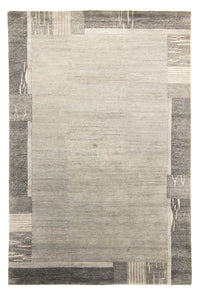Nepal Teppich 300 x 200 cm - grau