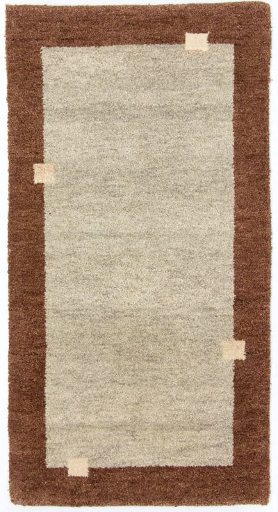Gabbeh Teppich Indus 72x135cm - Wollteppich