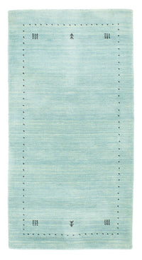 Gabbeh Teppich - Softy 142 x 73 cm - hellblau