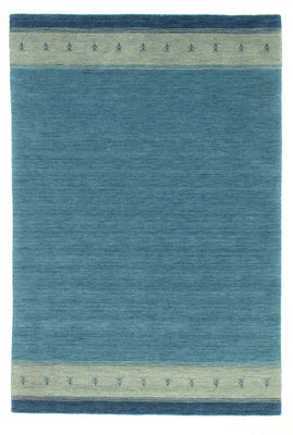 Gabbeh Teppich - Softy 203 x 144 cm - blau