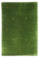 Gabbeh Teppich - Softy 196 x 145 cm - grün