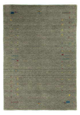 Gabbeh Teppich - Softy 201 x 141 cm - silber