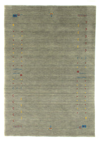 Gabbeh Teppich - Softy 202 x 143 cm - silber