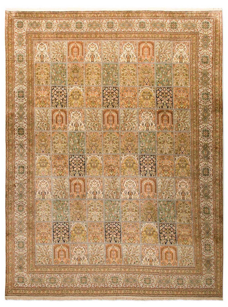 Seidenteppich - Kaschmir Seide 328 x 240 cm Wohnzimmer Teppich
