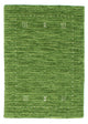 Gabbeh Teppich - Softy 88 x 62 cm - grün