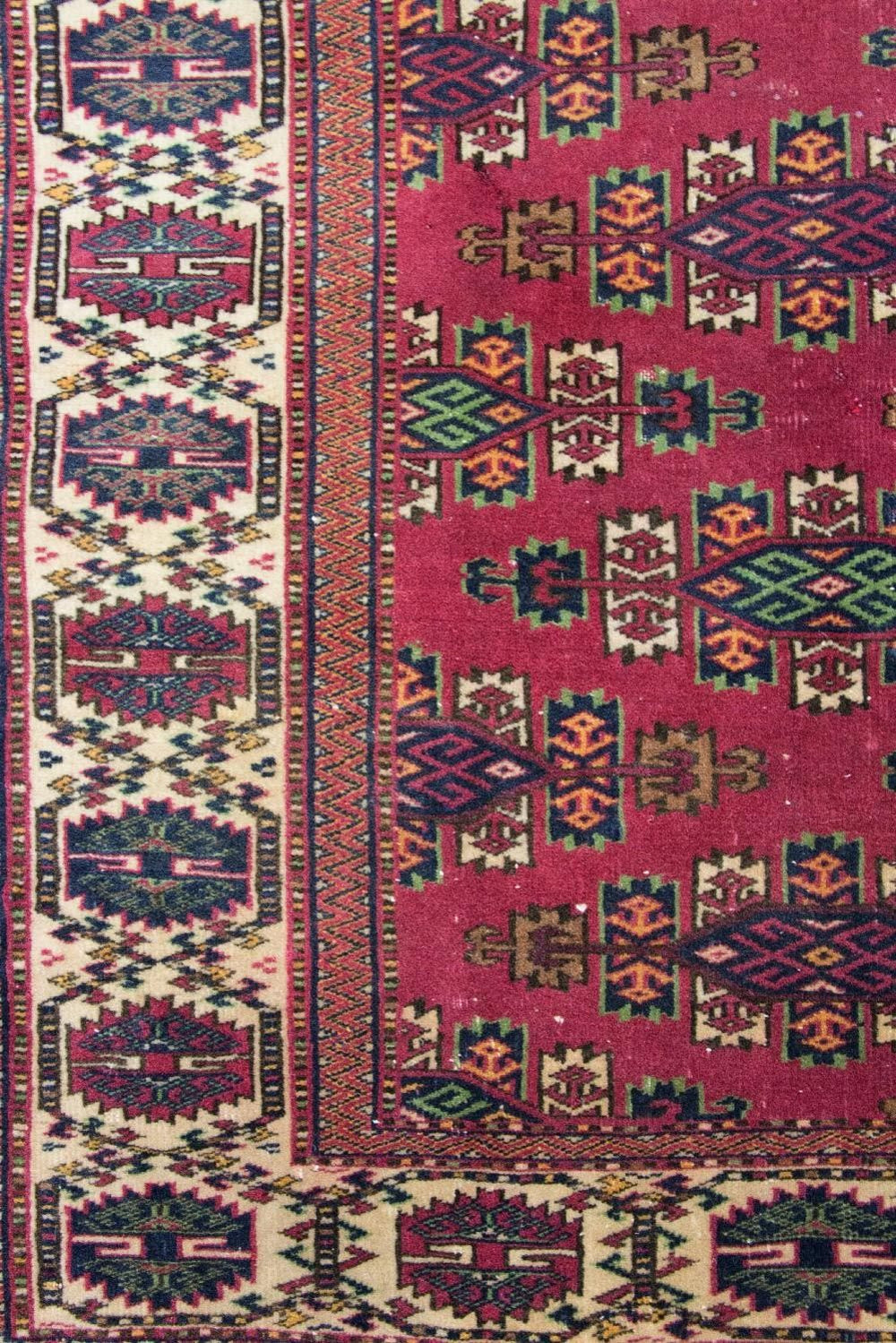 Afghan Teppich - Buchara 106 x 94 cm