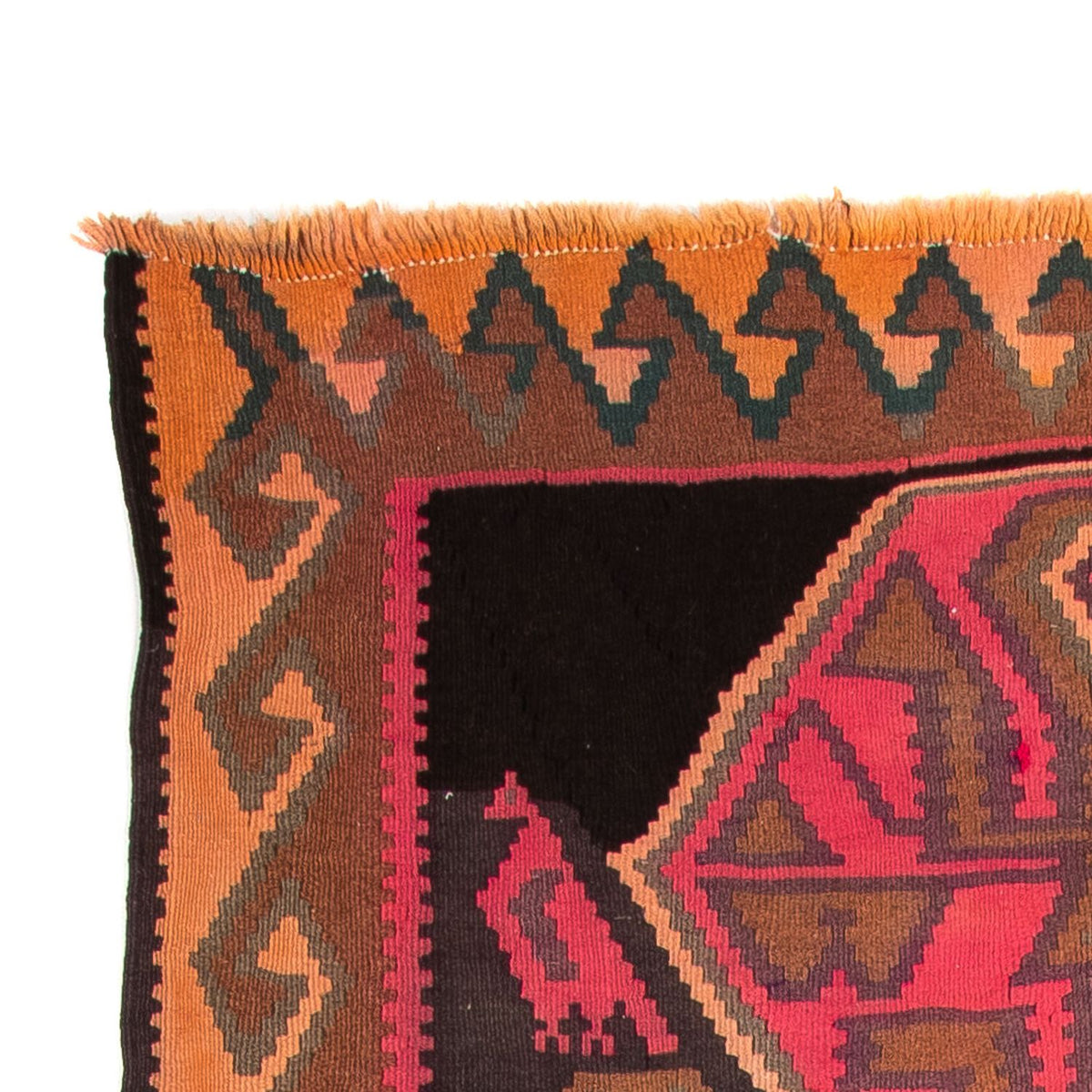 Kelim Teppich - Old 340 x 150 cm - mehrfarbig