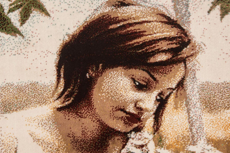 Bild-Teppich 85 x 60 cm Fußmatte