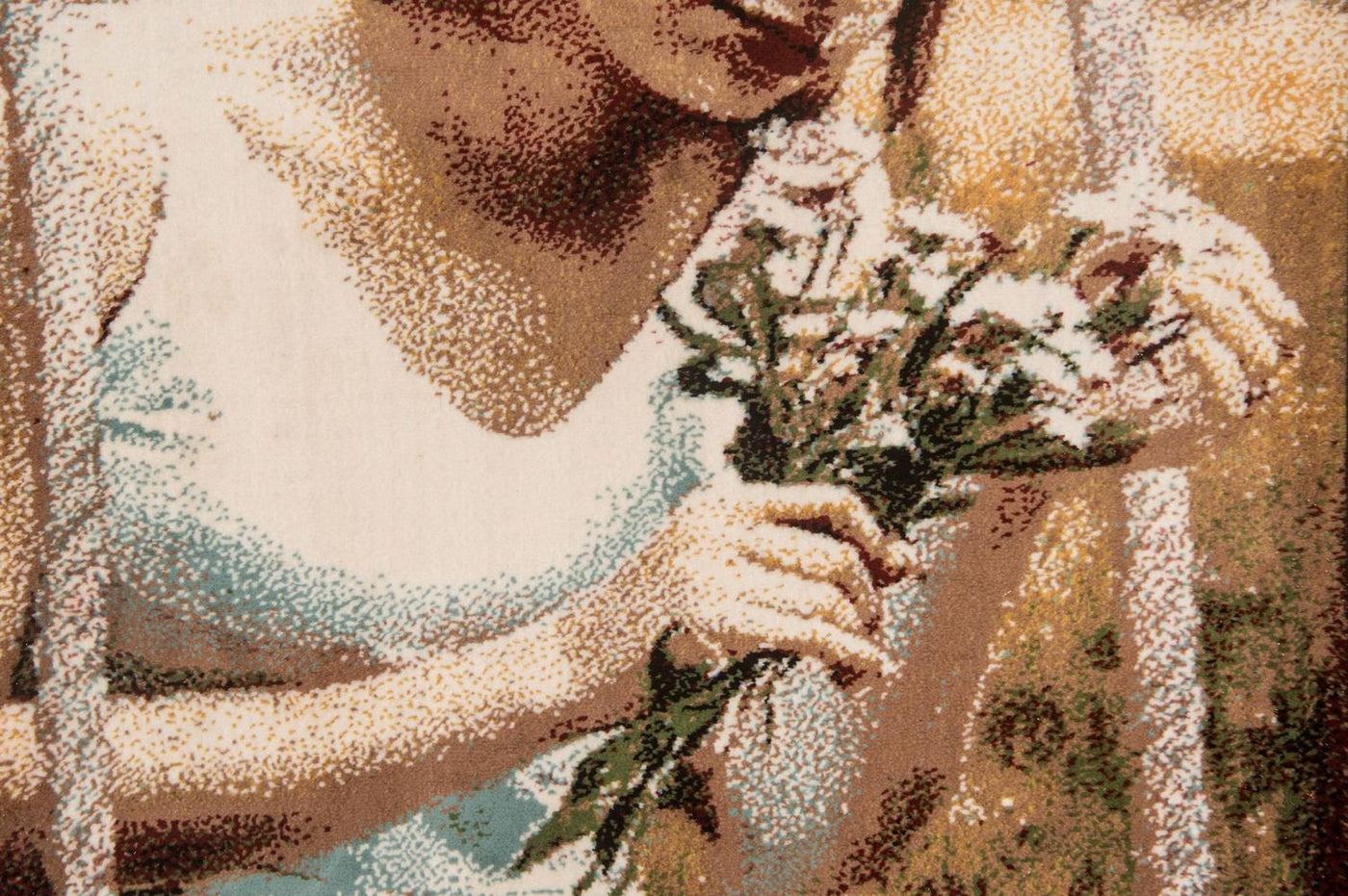 Bild-Teppich 85x60cm - Orientteppich