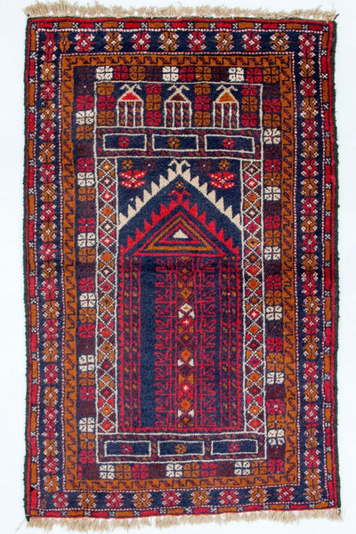 Belutsch Teppich 75x123cm - Orientteppich