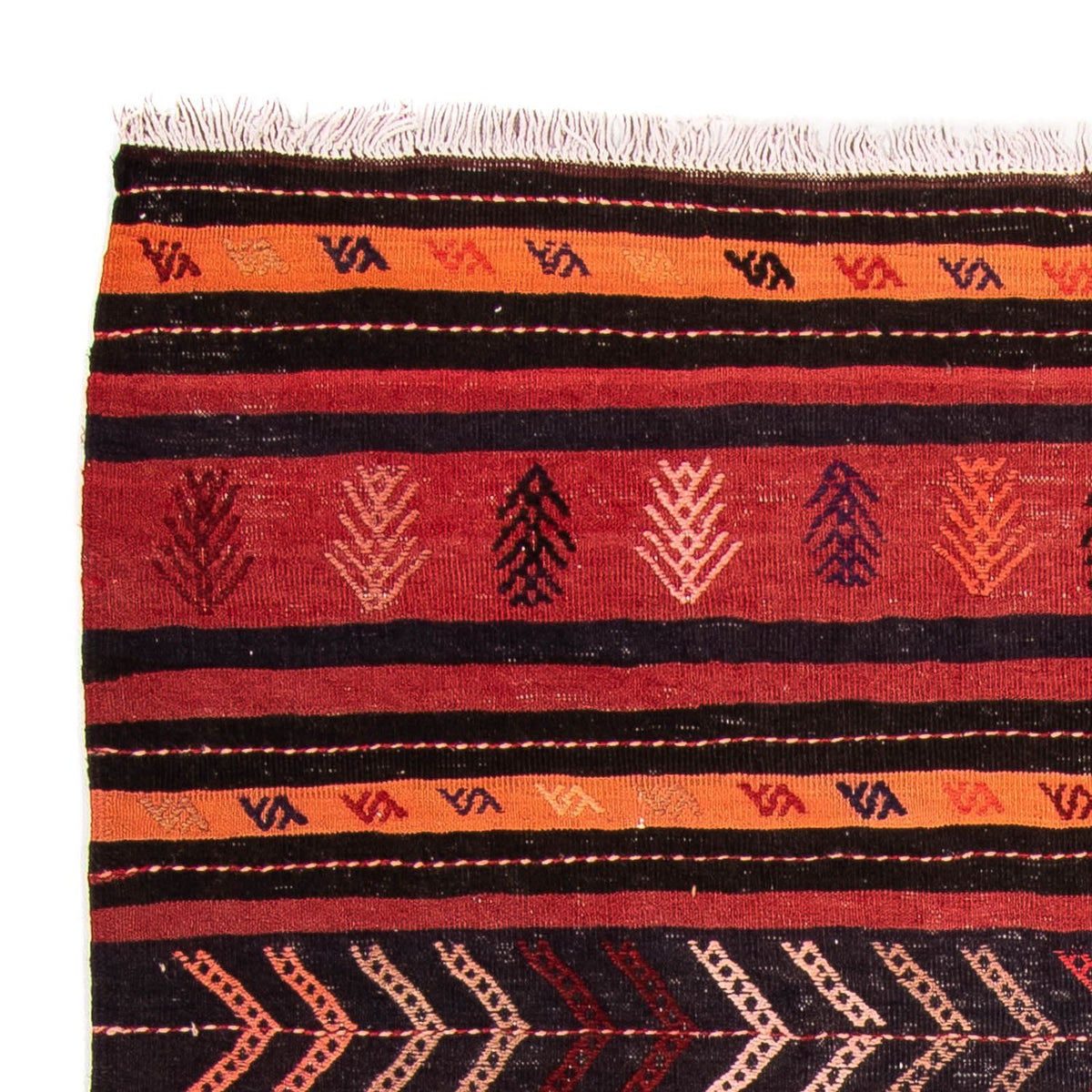 Kelim Teppich - Old 225 x 165 cm - mehrfarbig