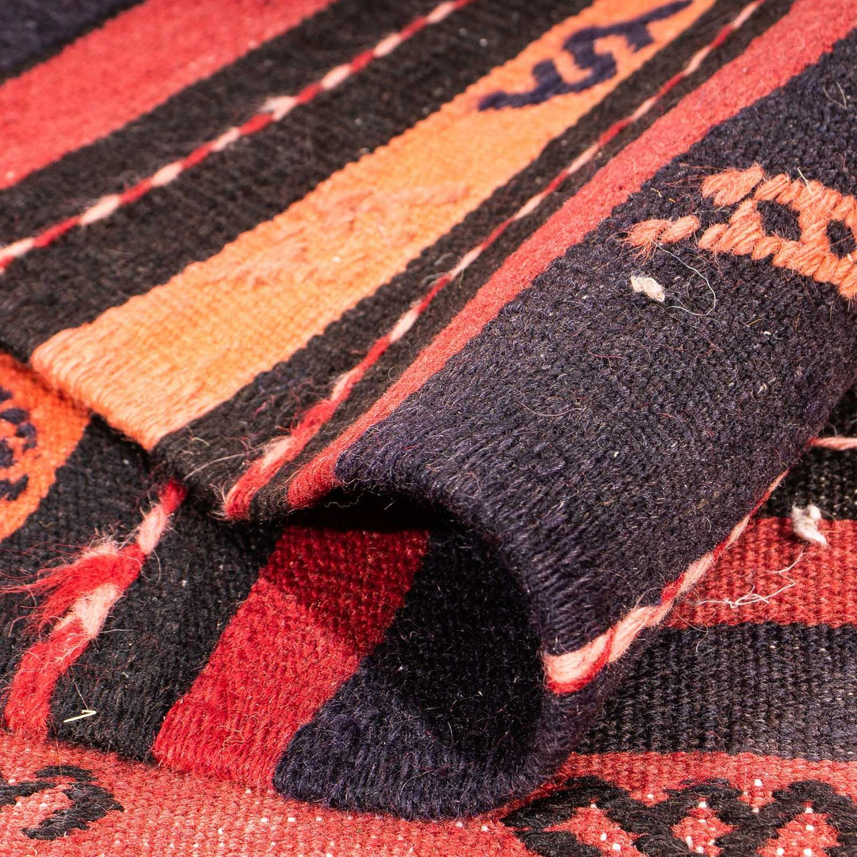 Kelim Teppich - Old 225 x 165 cm - mehrfarbig