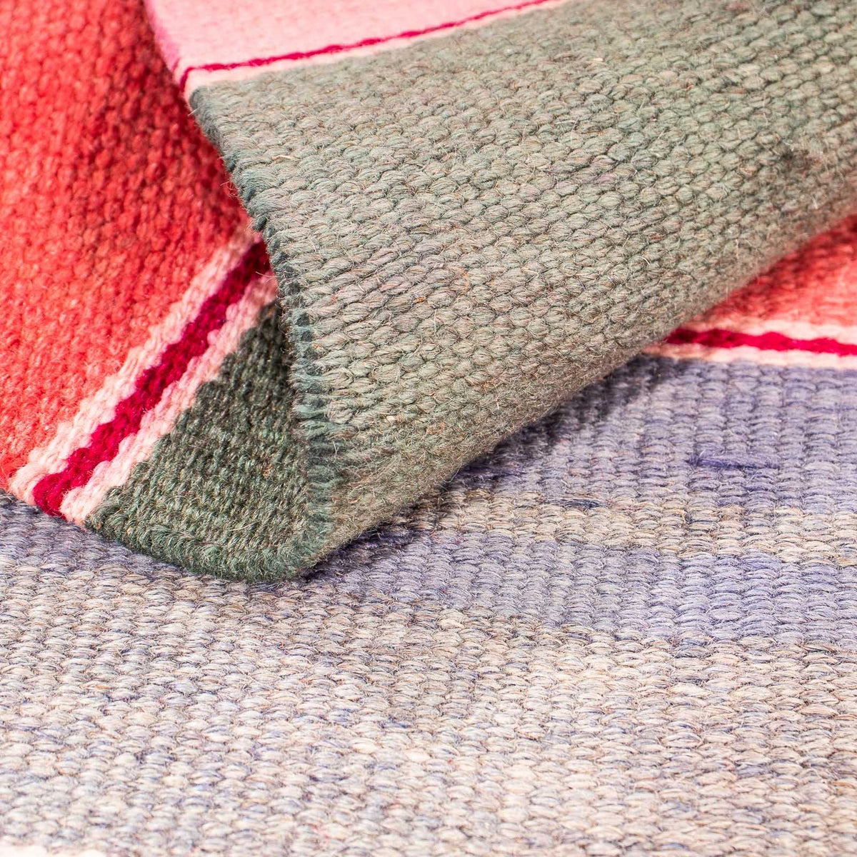 Kelim Teppich - Old 100 x 70 cm - mehrfarbig