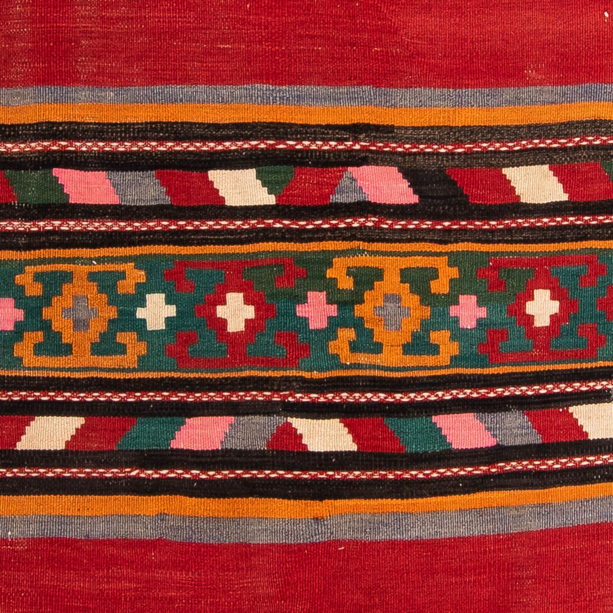 Kelim Teppich - Old 270 x 145 cm - mehrfarbig