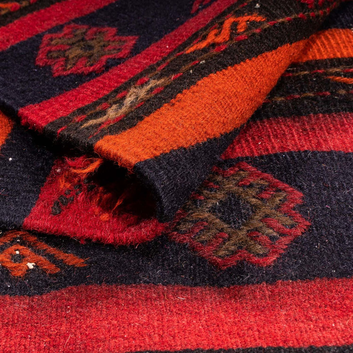 Kelim Teppich - Old 200 x 170 cm - mehrfarbig