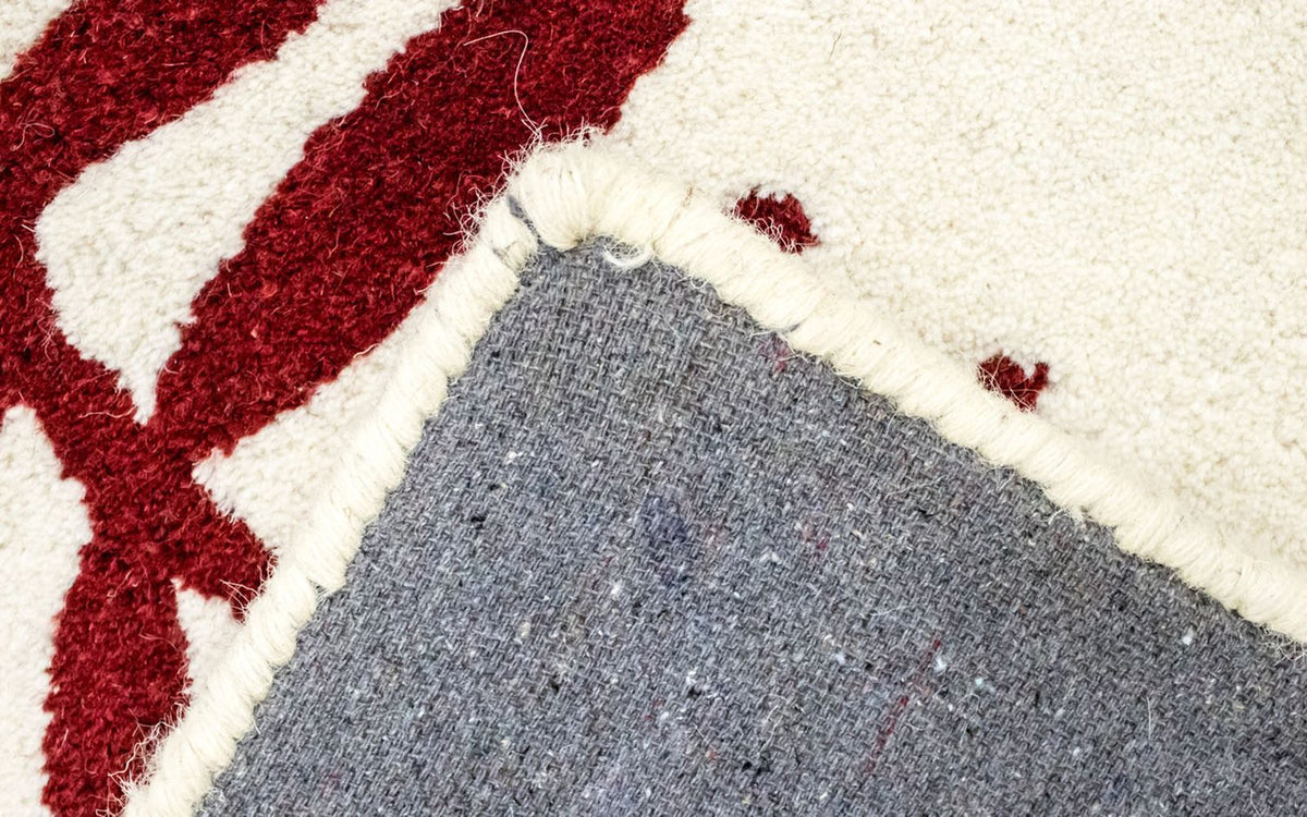 Wollteppich 148 x 90 cm Teppichbrücke