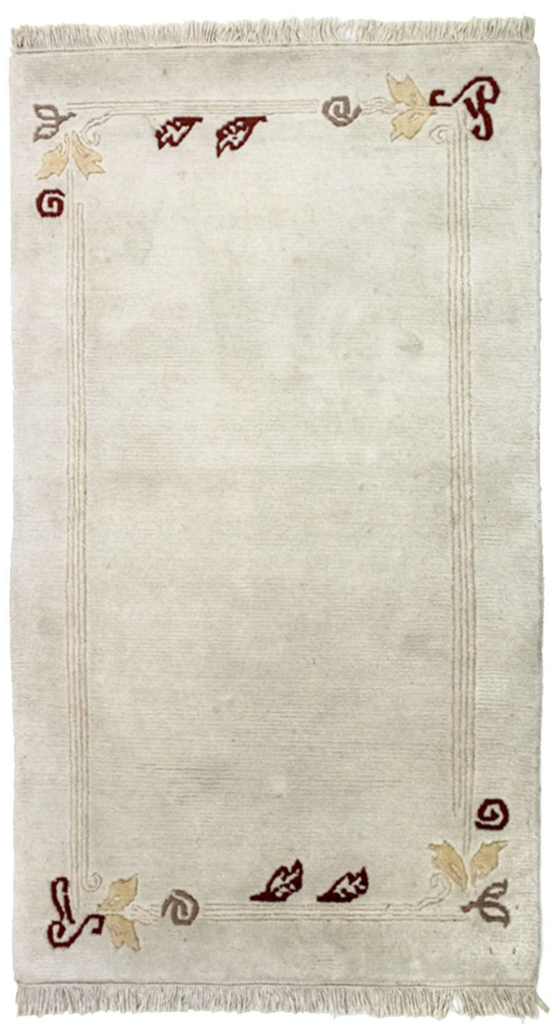 Nepal Teppich 154 x 88 cm - beige