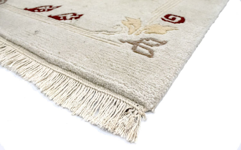 Nepal Teppich 154 x 88 cm - beige