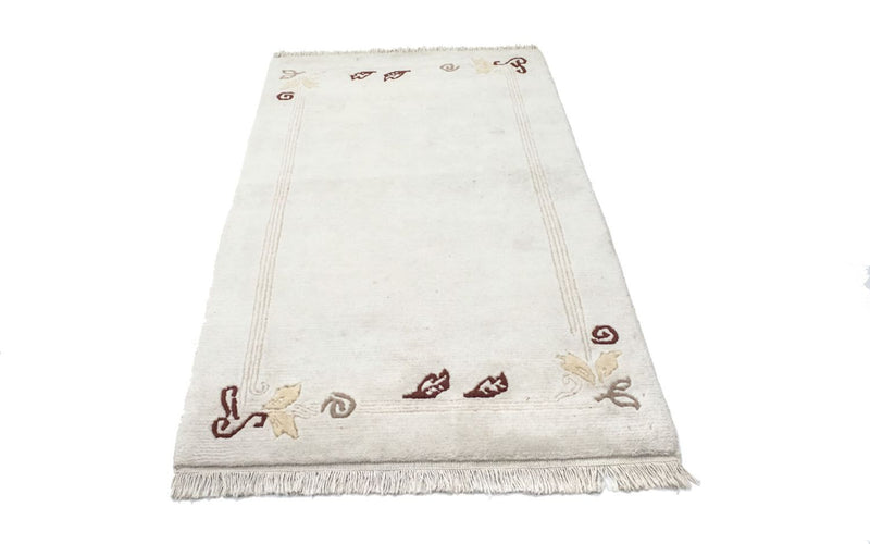Nepal Teppich 154 x 88 cm - beige