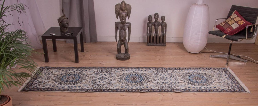 Perserteppich - Nain - Royal 295 x 81 cm Teppichläufer