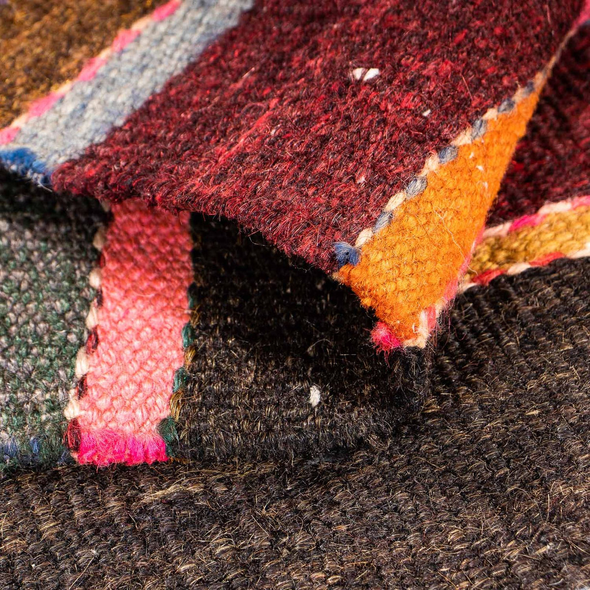 Kelim Teppich - Old 115 x 85 cm - mehrfarbig