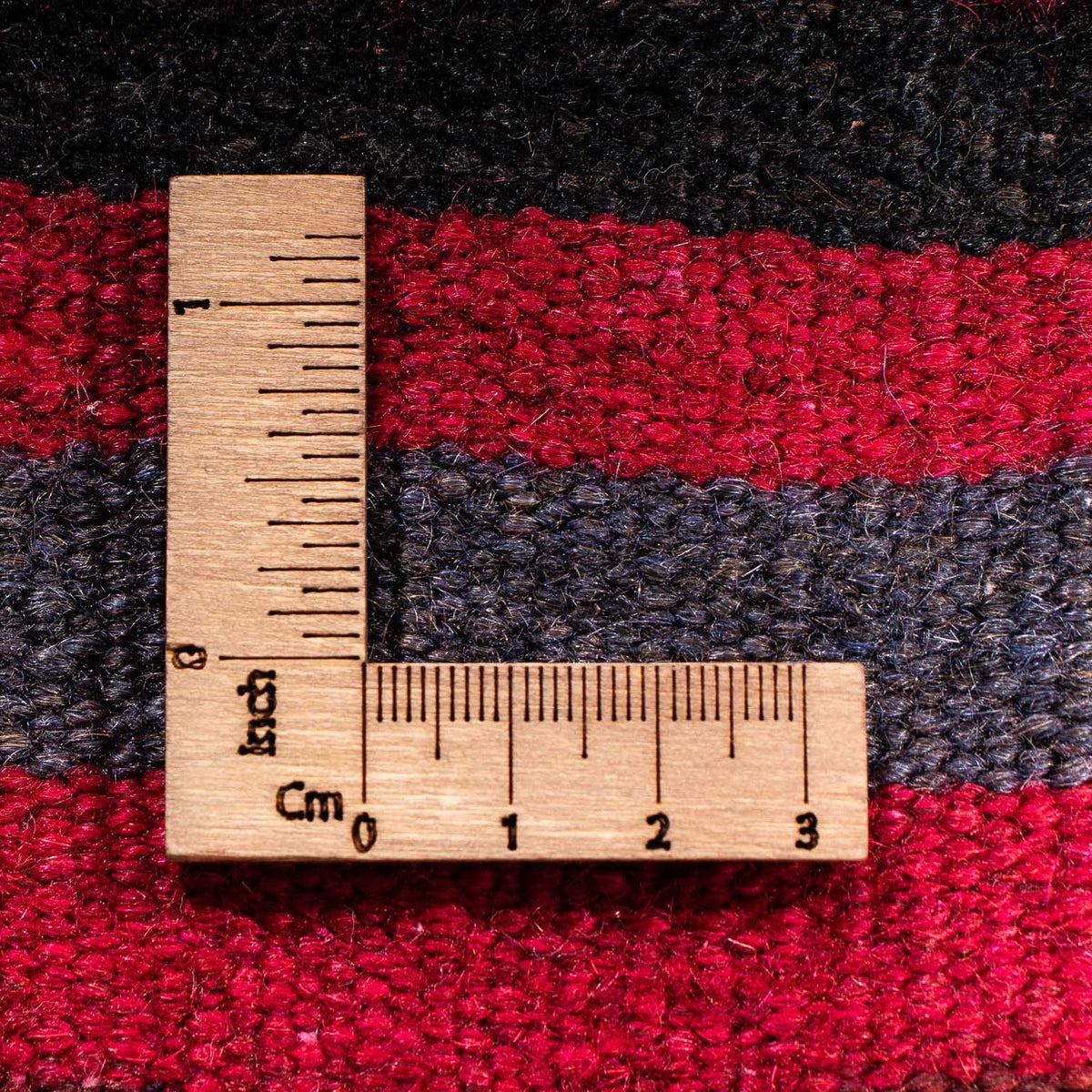 Kelim Teppich - Old 105 x 90 cm - mehrfarbig