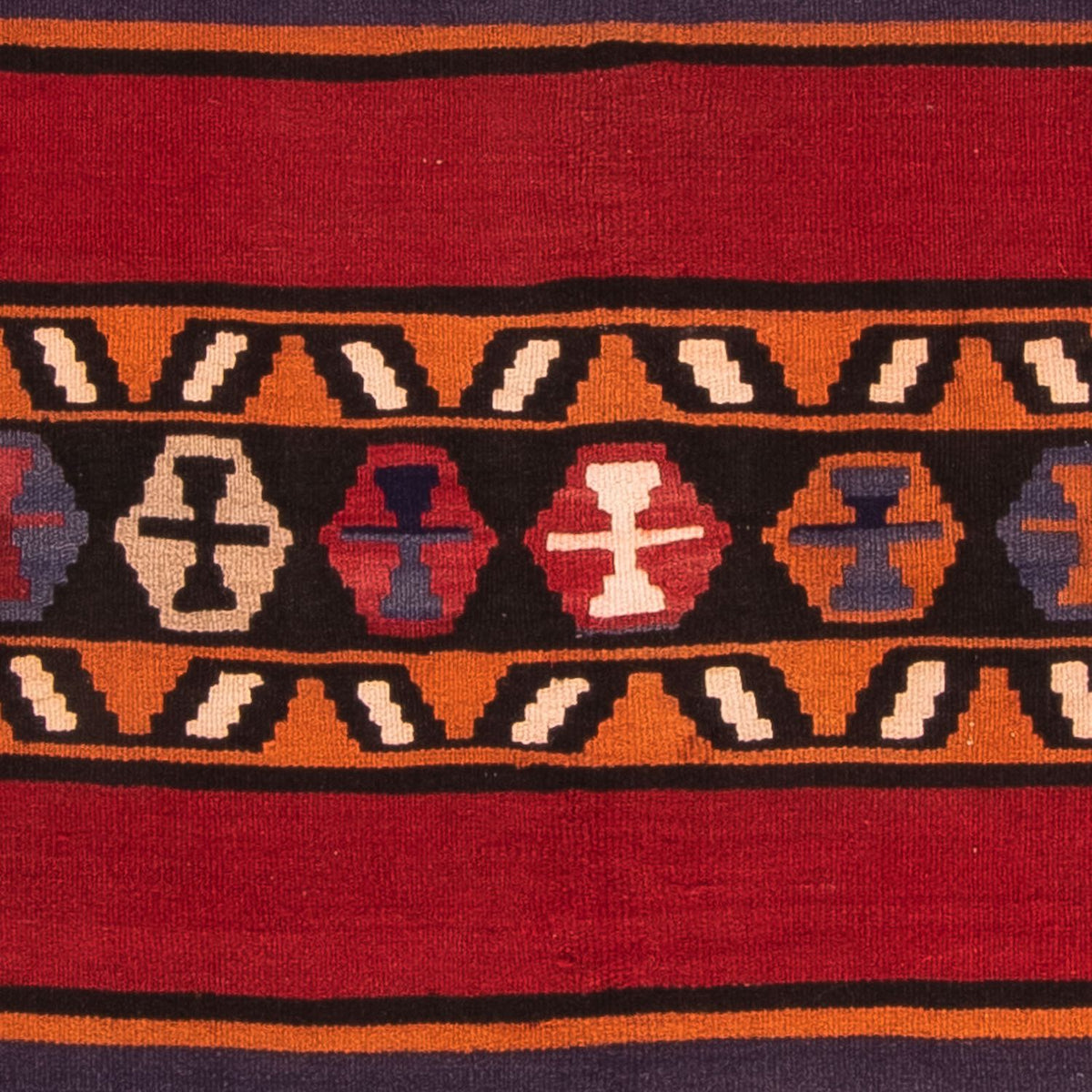 Kelim Teppich - Old 180 x 145 cm - mehrfarbig