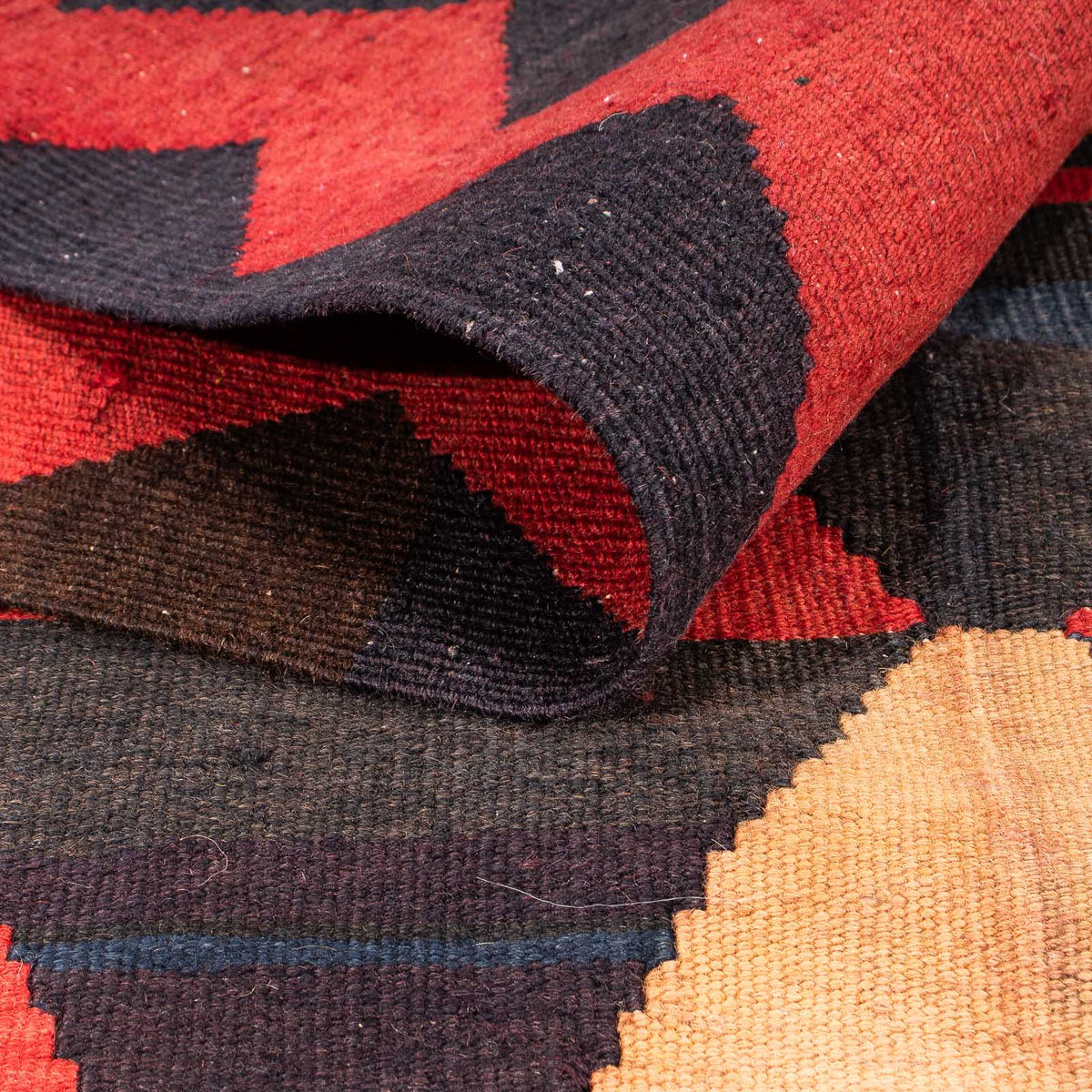 Kelim Teppich - Old 295 x 120 cm - mehrfarbig