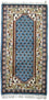 Orientteppich 160 x 90 cm - hellblau