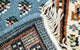 Orientteppich 160 x 90 cm - hellblau