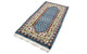 Orientteppich 160 x 90 cm - hellblau