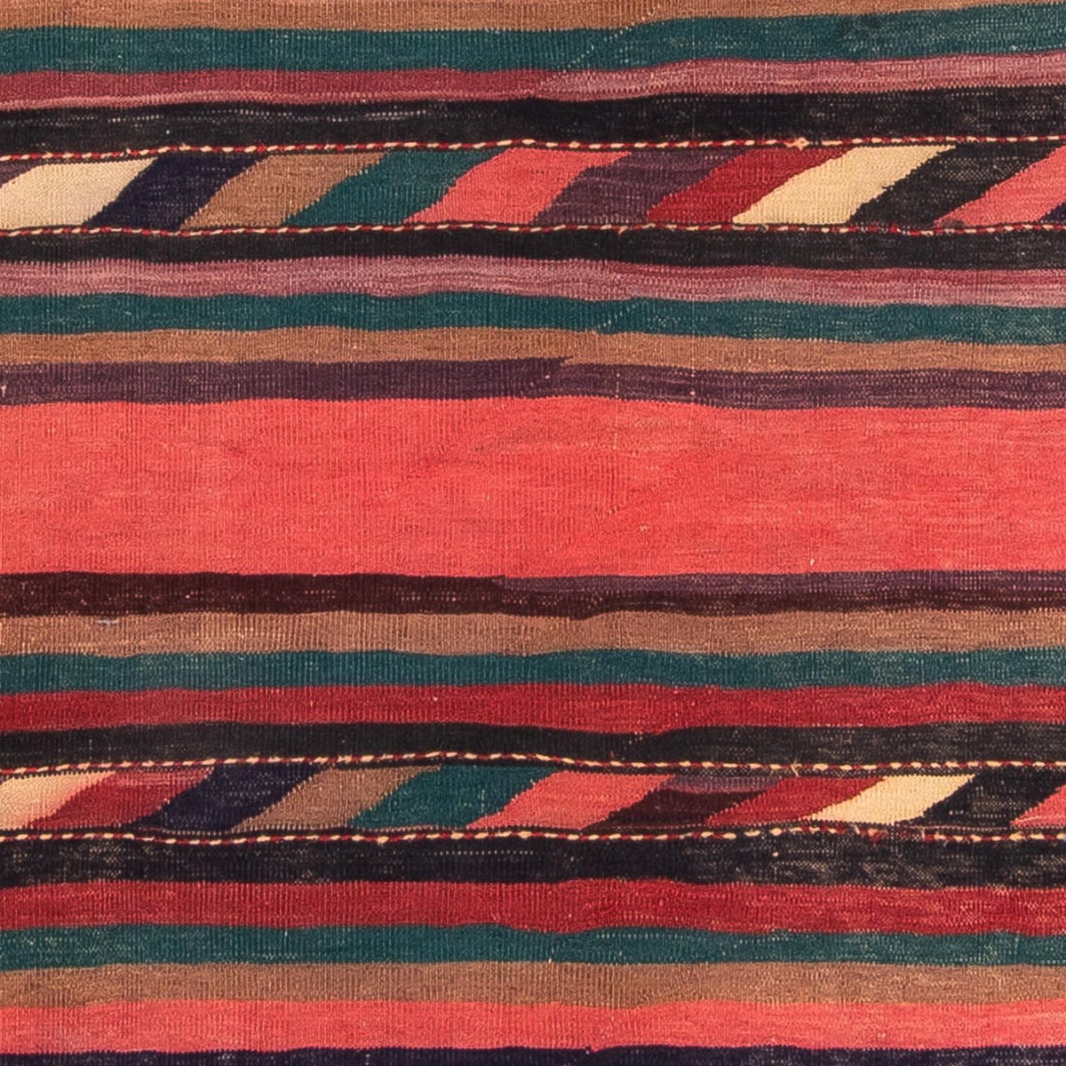 Kelim Teppich - Old 170 x 160 cm - mehrfarbig