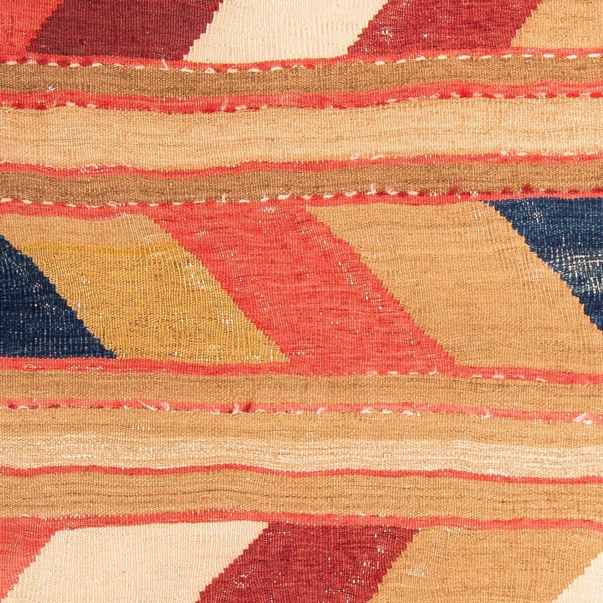 Kelim Teppich - Old 147 x 110 cm - mehrfarbig