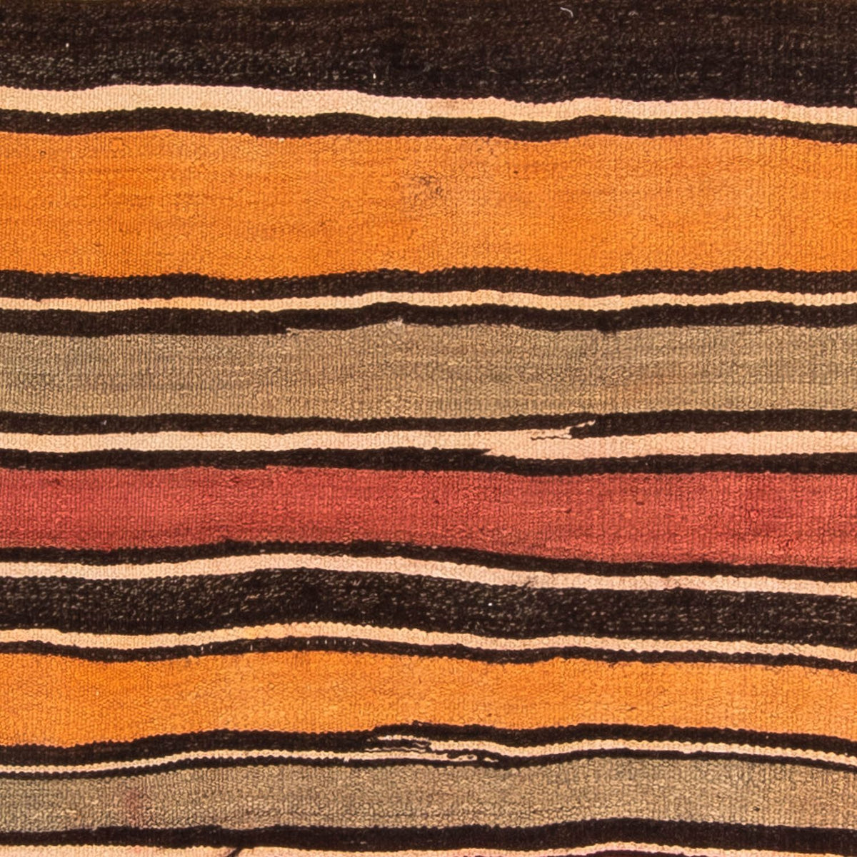 Kelim Teppich - Old 155 x 155 cm - mehrfarbig