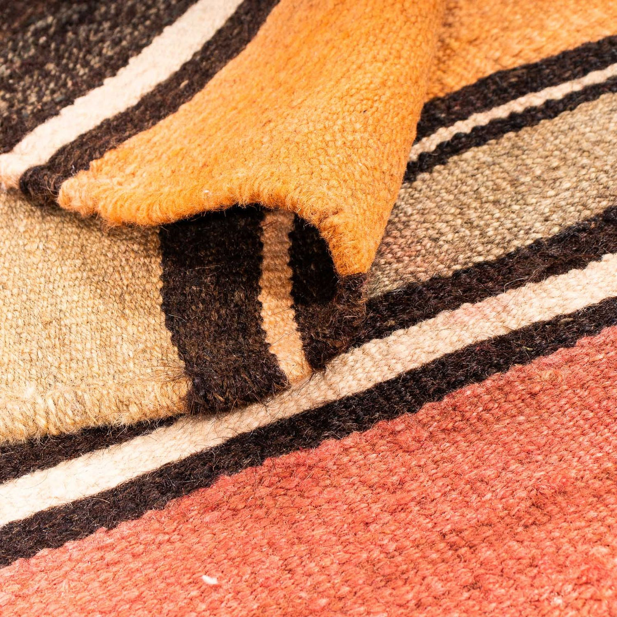 Kelim Teppich - Old 155 x 155 cm - mehrfarbig