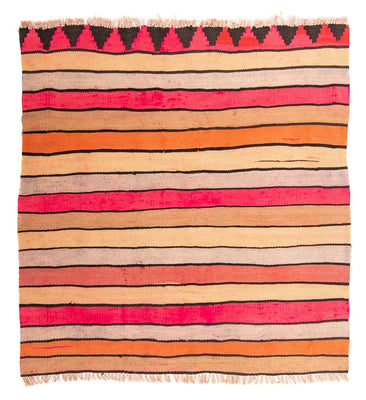 Kelim Teppich - Old 110 x 120 cm - mehrfarbig