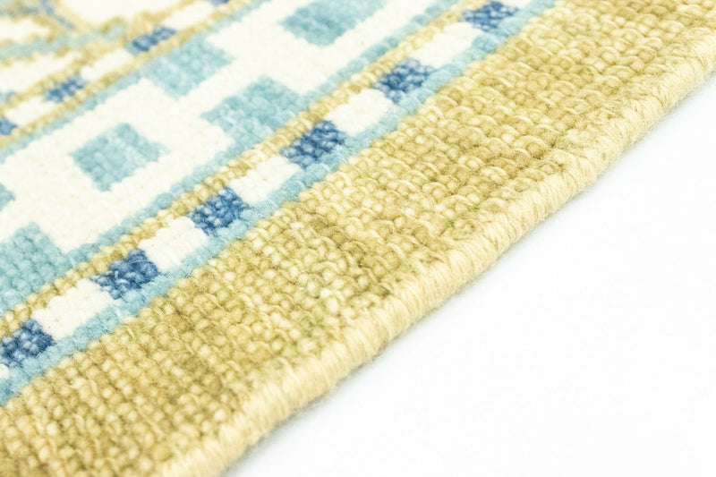 Designer Teppich 92 x 59 cm - beige