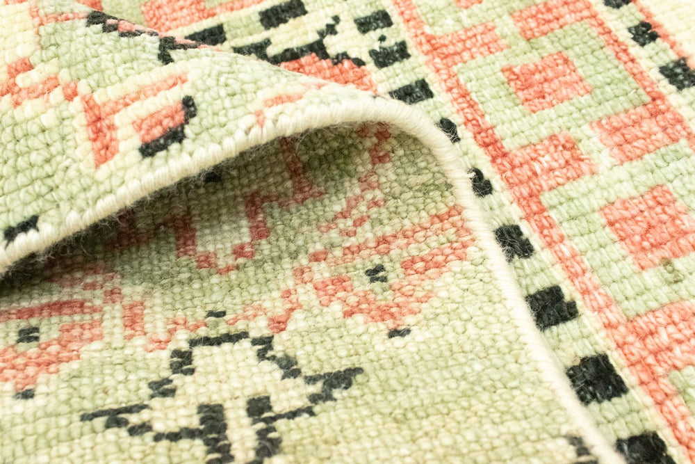 Wollteppich 93 x 59 cm Fußmatte