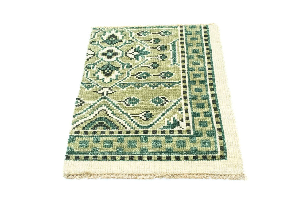 Wollteppich 87 x 64 cm Fußmatte